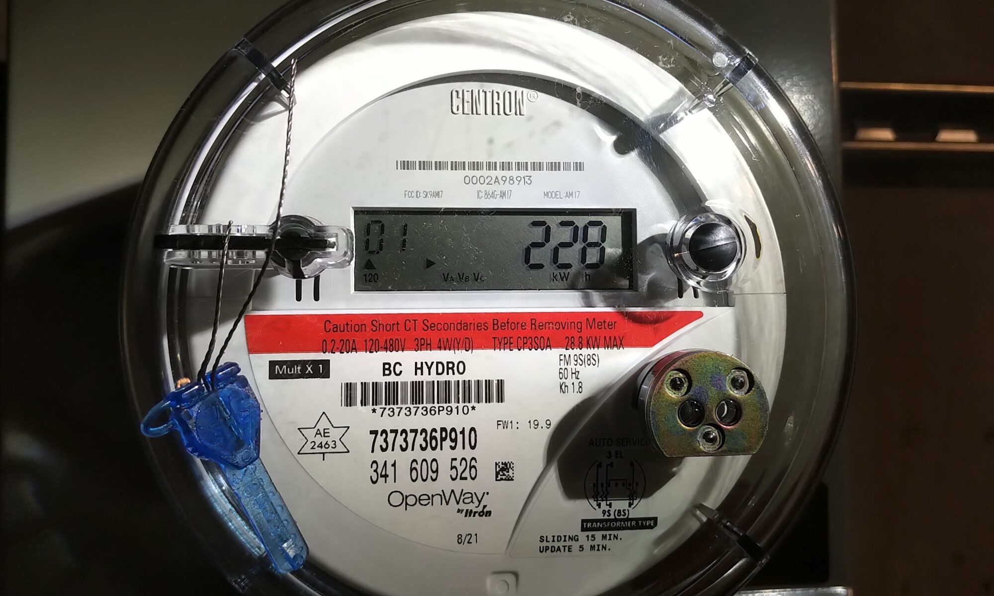 A utility grade digital smart electricity meter